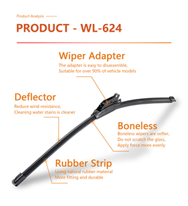 Chất lượng cao đa chức năng mềm gạt nước phổ biến kính chắn gió sạch hơn - Product Image 6