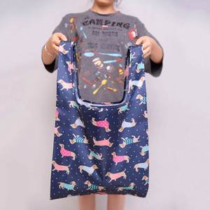 Bolsa de Compras Plegable, Portátil, Reutilizable, Enrollable, Bolsa de Supermercado Reutilizable, Bolsa de Almacenamiento - Product Image 5