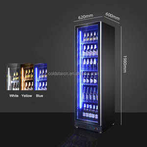 Réfrigérateurs à bière à <span class=keywords><strong>porte</strong></span> unique de <span class=keywords><strong>500</strong></span> <span class=keywords><strong>litres</strong></span> <span class=keywords><strong>Réfrigérateur</strong></span> à fleurs froides pour magasin - Product Image 4