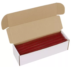 Renkli PVC geri çekilebilir plastik bobin bağlama bobini bağlama 48 döngü Spiral bağlama bobinleri - Product Image 6