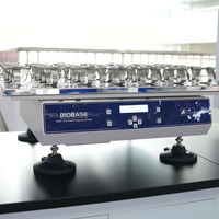 Agitateur orbital numérique BIOBASE à vitesse réglable avec écran LCD pour flacons de laboratoire