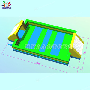 Campo de fútbol de jabón de PVC completo comercial campo de fútbol de agua inflable para <span class=keywords><strong>alquiler</strong></span> - Product Image 3