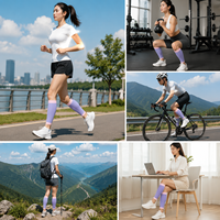 Support de mollet de sport pour journal de sommeil confortable et élégant à faible compression