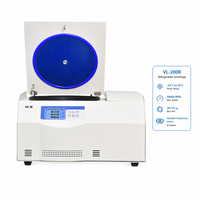 Centrifugeuse de laboratoire réfrigérée à vitesse variable pour tubes micro de 0,2 ml et 0,5 ml jusqu'à des flacons de 750 ml