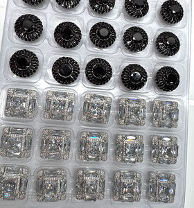 Chanceux 24mm LKBN-006 Zircon Cristal Bouton Rond Strass Bouton Écologique <span class=keywords><strong>Brillant</strong></span> Zircon Bouton pour Robe Manteau <span class=keywords><strong>Pull</strong></span> - Product Image 5