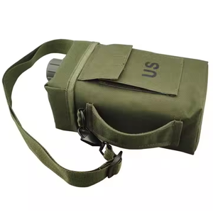 DE97 customized Outdoor Plastic Canteen with Pouch with Shoulder Straps Outdoor Portable <b>Water</b> <b>Container</b> 2L Capacity 2 Quart - Product Image 3