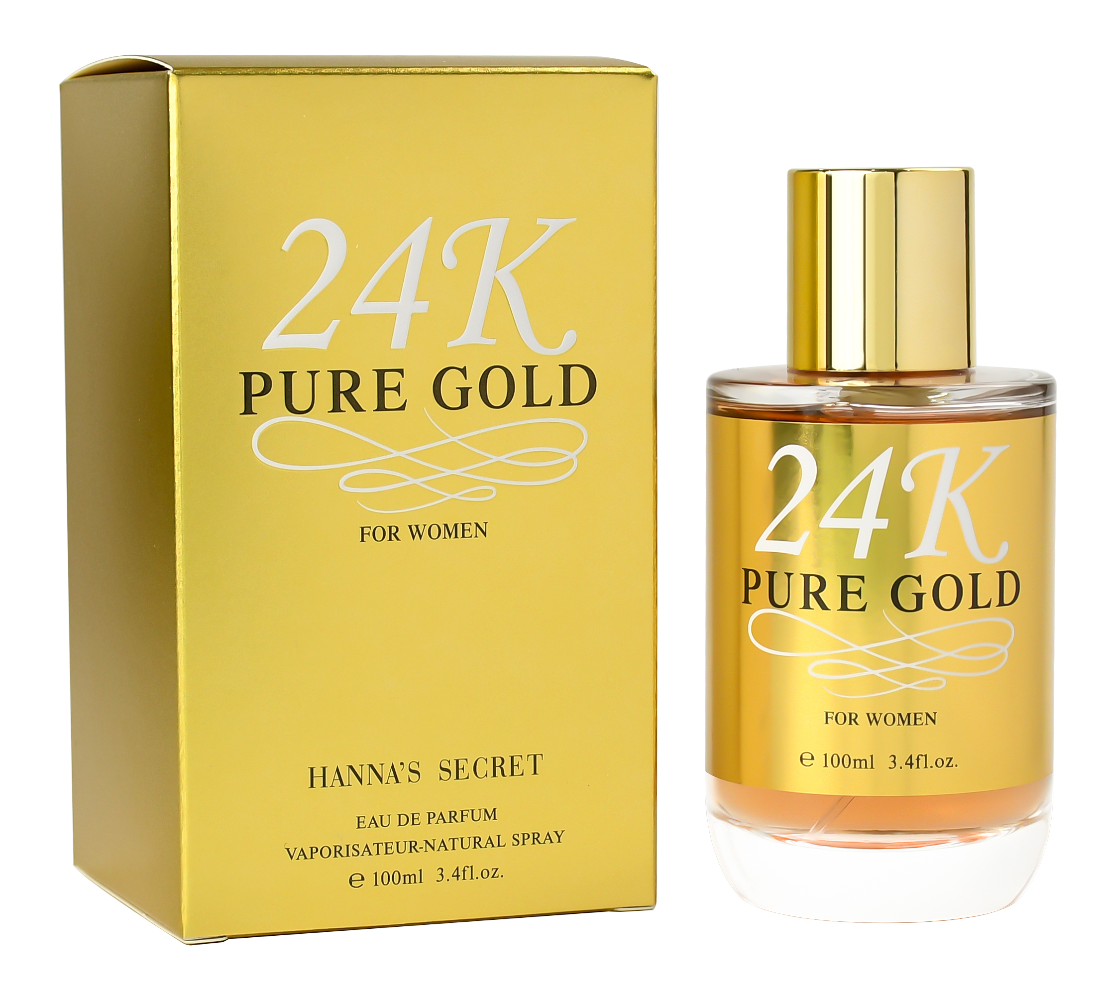 LONKOOM 24K PURE GOLD 女性用香水 Lonkoom Original Brand 24K Pure