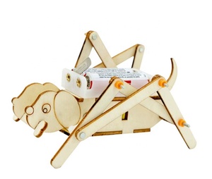 FAI DA TE Strisciando Cane Meccanico Science Experiment Giocattoli di Modello Kit di Materiali Progetto Scuola Dei Bambini Educativi Di Puzzle Kit di Materiali - Product Image 6