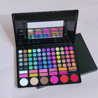 Palette de fards à paupières personnalisée à prix avantageux, 78 couleurs, marque privée, maquillage pour femmes, palette de fards à paupières hautement pigmentée