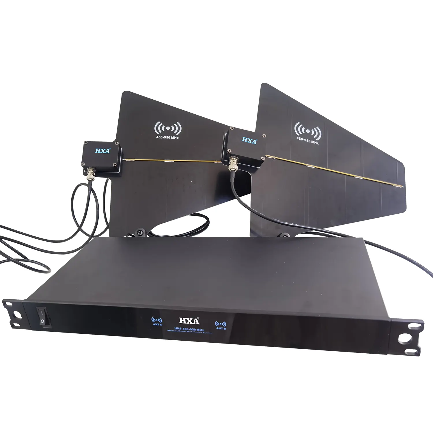 Système de distribution d'antenne directionnel professionnelle sans fil uhf, 1 pièce, meilleure vente