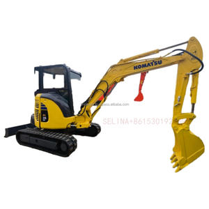 Excavadora usada lista para vender Komatsu, maquinaria de construcción de alta calidad en buenas condiciones, 1 año de garantía - Product Image 5
