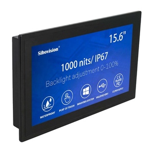 Outdoor <strong>Sunlight</strong> <strong>Readable</strong> 1000 Nit Waterproof <strong>Touch</strong> <strong>Screen</strong> Monitor IP67 Full HD - Product Image 1