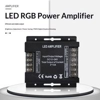 Amplificateur de puissance haute vitesse à boîtier métallique DC12-24V 3*10A RGB, répéteur de puissance synchrone, contrôle de puissance RGB RGBW