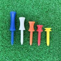 10 pièces personnalisées par sac Tees de golf abaisseurs en plastique avec carte d'en-tête Accessoires de golf haut de gamme