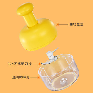 Hand Operated Garlic Mincer Manual Garlic Crusher Multi Function Kitchen Tool For Garlic Peeling And Chopping Yiwu Origin - Product Image 3