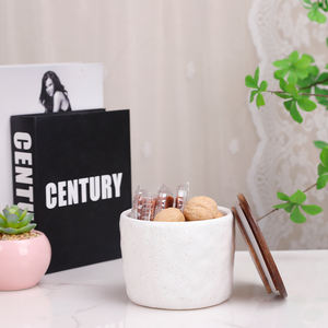 Redeco Venta caliente <span class=keywords><strong>Tarro</strong></span> de almacenamiento de cocina personalizado con tapa <span class=keywords><strong>Tarro</strong></span> sellado herméticamente Té Café Azúcar Sal <span class=keywords><strong>Tarro</strong></span> de almacenamiento de cerámica - Product Image 6