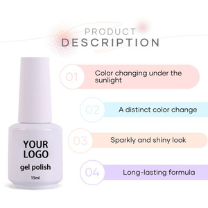 Vernis à ongles magnétique œil de chat magique non toxique UV Gel 15ml 16 couleurs pour <span class=keywords><strong>manucure</strong></span> DIY française en salon de <span class=keywords><strong>manucure</strong></span>, marque privée - Product Image 1