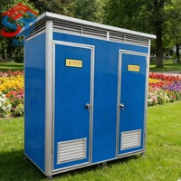 Cabine de toilettes préfabriquée sur mesure, de luxe, mobile, publique, portable, automatique et autonettoyante pour sites touristiques et parcs sportifs