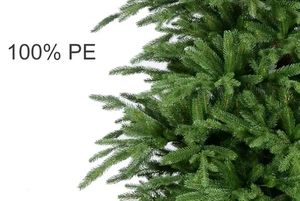 2022 arbre de noël haute qualité vert PVC 180 cm 210 cm PET PE mélangé nouveau fait arbre de noël artificiel avec ornements - Product Image 3