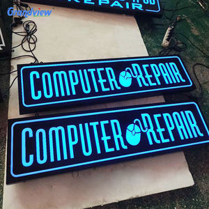 Venta al <span class=keywords><strong>por</strong></span> mayor led signo carta iluminado Malasia hielo al aire libre de led Junta - Product Image 4