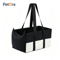 Sac de transport matelassé de luxe Petora pour chien, anti-rayures, pour l'extérieur et la voiture