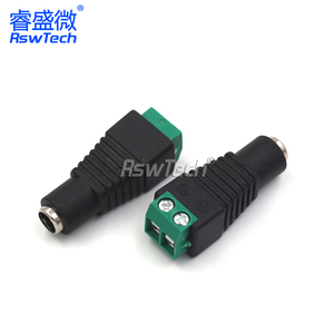 Accesorios de conector <span class=keywords><strong>Bnc</strong></span> para cámara de seguridad, tipo Rress, macho, hembra, Junta sin soldadura, conectores de Cable de cámara de alimentación de vídeo CC - Product Image 3