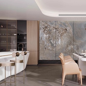 יצרן מכירות ישיר פחמן לוח גביש pvc קיר עמיד למים עיצוב הבית - Product Image 2