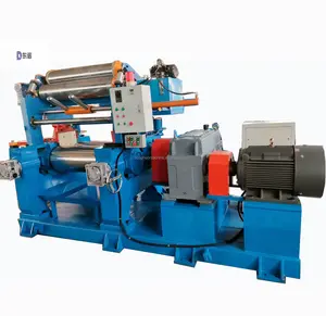 Lowest Price China Rubber Mixing Mill Xk-400/450/560 Reclaimed Rubber Plant/waste Tyre Recycling Machine
