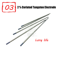 Aguja de tungsteno de 150mm/175mm para soldadura TIG WL20 cabeza azul lantano electrodo de tungsteno soldadura por arco de argón
