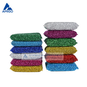 Éponges à vaisselle en laine d'acier Amigo, couleur unie, pour le nettoyage de la cuisine, multicolores, pour un usage domestique - Product Image 2