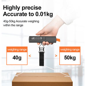 Balance électronique portable pour bagages, sans batterie, 50 kg, pour peser les valises, balance numérique pour les voyages - Product Image 3