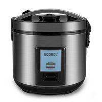 Cuisinière à riz électrique domestique de luxe 1,5 L, 8 tasses, 1,8 L, pièces détachées, fabrication chinoise
