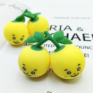 Balle anti-stress créative et originale en forme de loquat, jouet de décompression extensible très populaire pour enfants, garçons et filles - Product Image 5