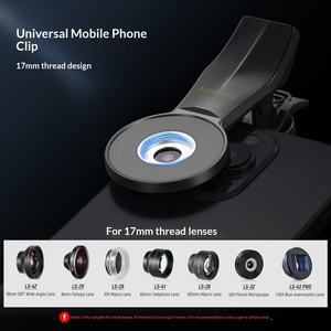 Clip d'objectif pour téléphone portable NEEWER pour objectif fileté de 17 mm universel - Product Image 2