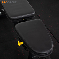 Banc de musculation multifonctionnel FB-WL5006 pour la maison, banc plat professionnel réglable en acier pour haltères, rack commercial pour le fitness
