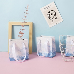 Scatola di cartone rettangolare su misura bianco carta Kraft gioielli regalo cassetto scatola di immagazzinaggio con inserto <span class=keywords><strong>e</strong></span> borsa - Product Image 2