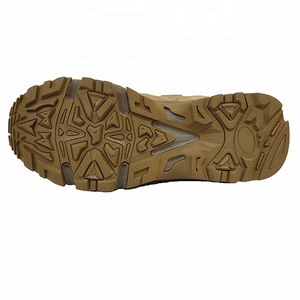 Cao Hàng Đầu Dây Kéo Trọng Lượng Nhẹ Cao Cao Su Cát Coyote An Toàn Khởi Động Ngoài Trời Trượt Người Đàn Ông Của Kaki Sneakers - Product Image 5