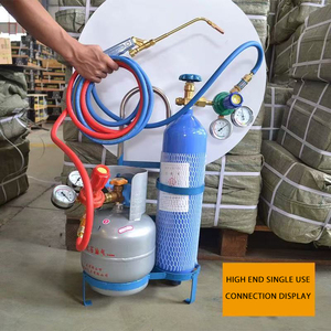 Chất lượng 4L Oxy Hàn cắt ngọn đuốc kit chuyên nghiệp Tote Giao hàng nhanh vật liệu kim loại khác thiết bị gia dụng thành phần - Product Image 2