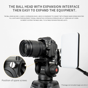 <span class=keywords><strong>Fotopro</strong></span> Buen Precio Aluminio Plegable Extensible Estirable DV Video Fotografía Soporte Trípode - Product Image 6
