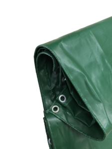 Cubierta de camión Material de PVC 450GSM Lona Color verde Alta calidad Buen precio - Product Image 4