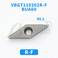 Pcd and Cbn Thread Turning Inserts 16Ir 16Er with Pvd Coating for Oem Customization