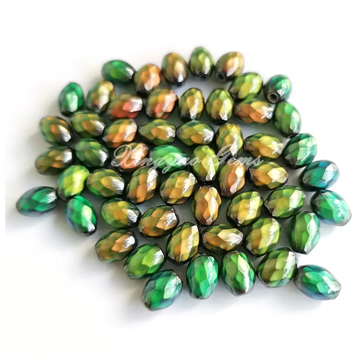 High Quality thermochromic coating Loose gemstone beads For Jewelry Making