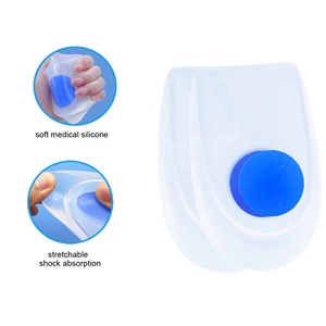 Coussin de talon en Gel de Silicone médical Super doux, coussin calcanéal, <span class=keywords><strong>éperon</strong></span>, ACHILLES, Absorption des chocs, semelle intérieure, HA00458 - Product Image 5