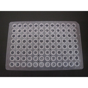 Placa de PCR de 96 Pocillos, 0.2ml, Plana y Convexa, Microplaca de Laboratorio de Plástico Premium - Product Image 1