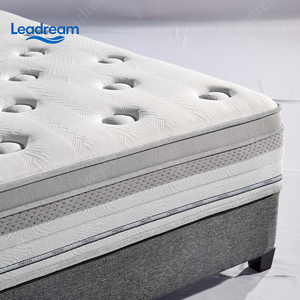 Matelas à ressorts 5 étoiles capitonné avec surmatelas et bordure blanche, tailles King et Queen, pour un sommeil sain, idéal pour hôtels et maisons (vente en gros) - Product Image 3