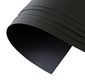 Black Board Cardboard Offset Laminated Paperboard Sheet Solid Paper Board