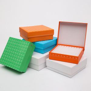 กล่องแช่เย็นกระดาษหยวนยี่ 100 ช่อง ฝาเปิดแบบพลิก กันน้ำ สำหรับเก็บตัวอย่าง - Product Image 4
