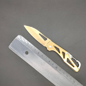 Coltello Tascabile <span class=keywords><strong>in</strong></span> Acciaio per Campeggio, Coltello Pieghevole Tattico di Sopravvivenza - Product Image 4