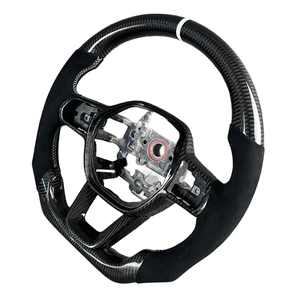Volante Deportivo de Fibra de Carbono Forjado con Luces LED para <span class=keywords><strong>Honda</strong></span> <span class=keywords><strong>CRV</strong></span> 11ª Gen, Civic Si <span class=keywords><strong>Type</strong></span> <span class=keywords><strong>R</strong></span> FK7 2021 2022 <span class=keywords><strong>2023</strong></span> 2024 2025 2026 - Product Image 6