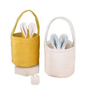 Linda heiß begehrte Tasche, Hasen-Ei-Jagdtasche, Geschenkkorb für Kinder, Oster-Eimer mit Hasenohren - Product Image 1